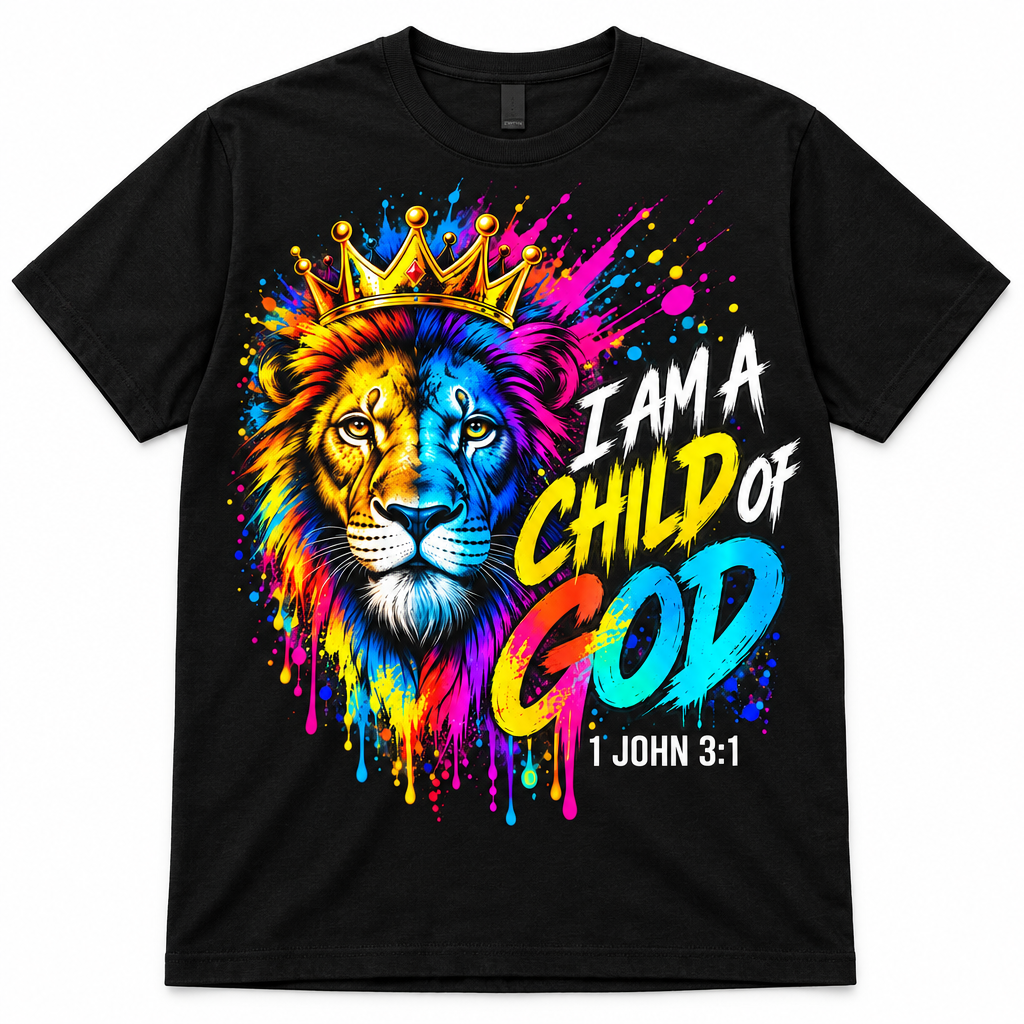 Child of God T-Shirt Mockup